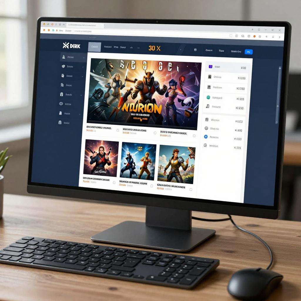 游戏商城系统设计与实现方案，支持完整前后端功能第一张图