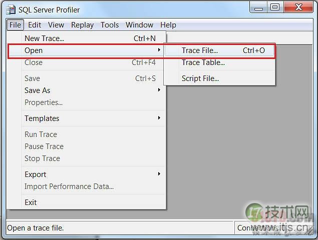 SQL Profiler GUI详解与跟踪数据管理方法揭秘(图6)