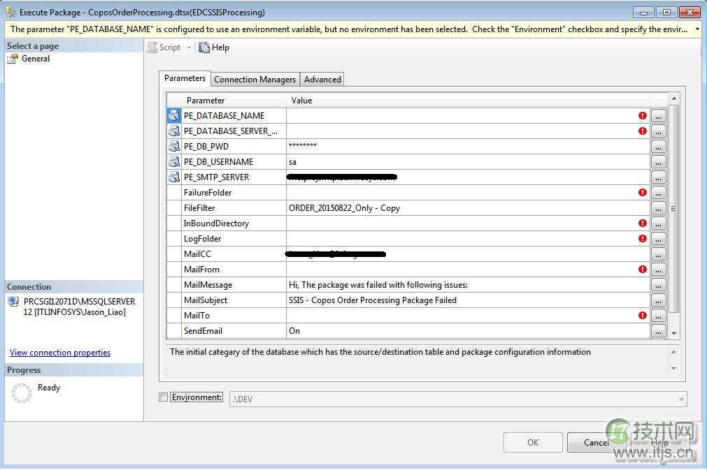 SSIS 2012参数与环境配置详解提高开发部署效率(图9)